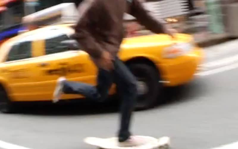 Longboarding in NYC Flashback (Bustin Boards)