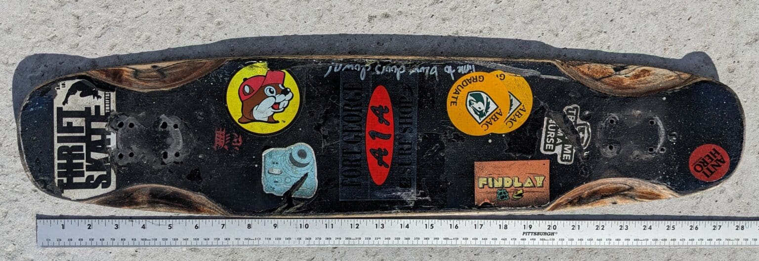 Custom Polarizer Skateboard (Setup Breakdown) Concrete Waves