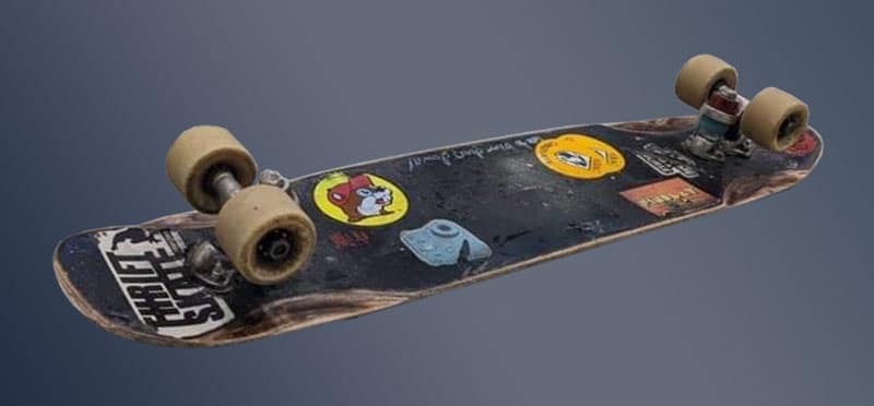 polarizer skateboard setup