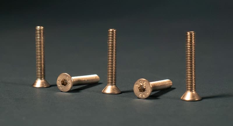 countersunk allen head bolts