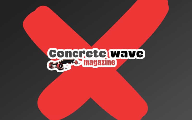 We Are NOT ConcreteWaveMagazine.com