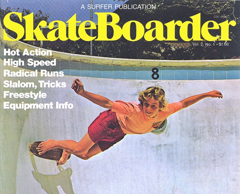 greg weaver hobie super surfer skateboarder magazine cover